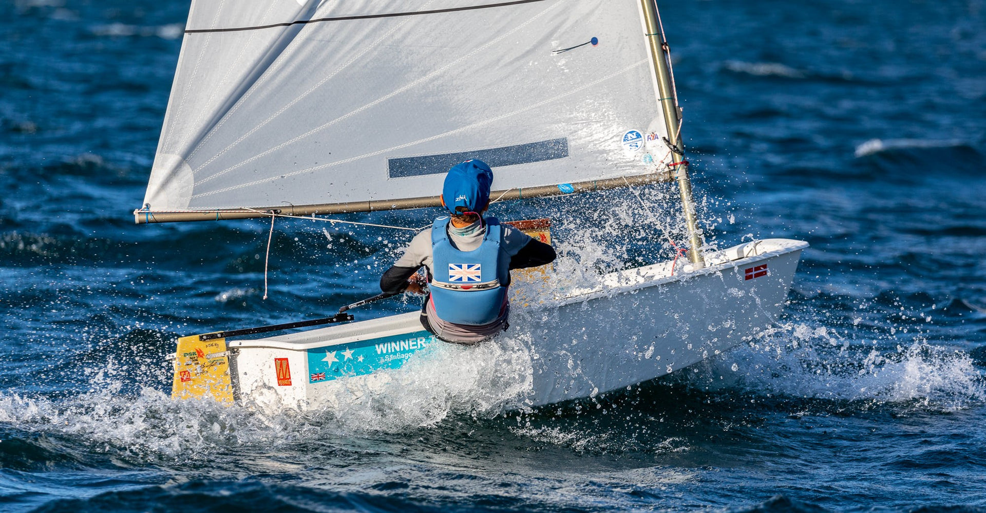 SESTO-COSBY MAKES WAVES IN THE OPTIMIST FLEET