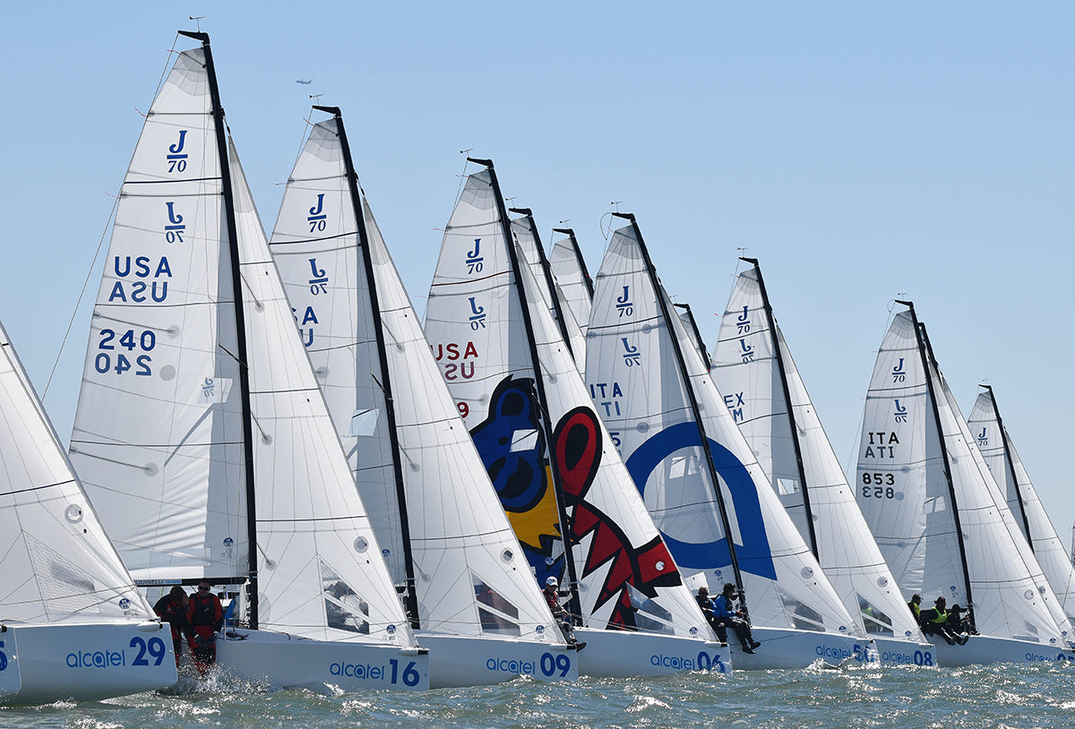 NEW XCS-1 MAINSAIL POWERS "CATAPULT" TO WIN THE 2016 J/70 WORLDS