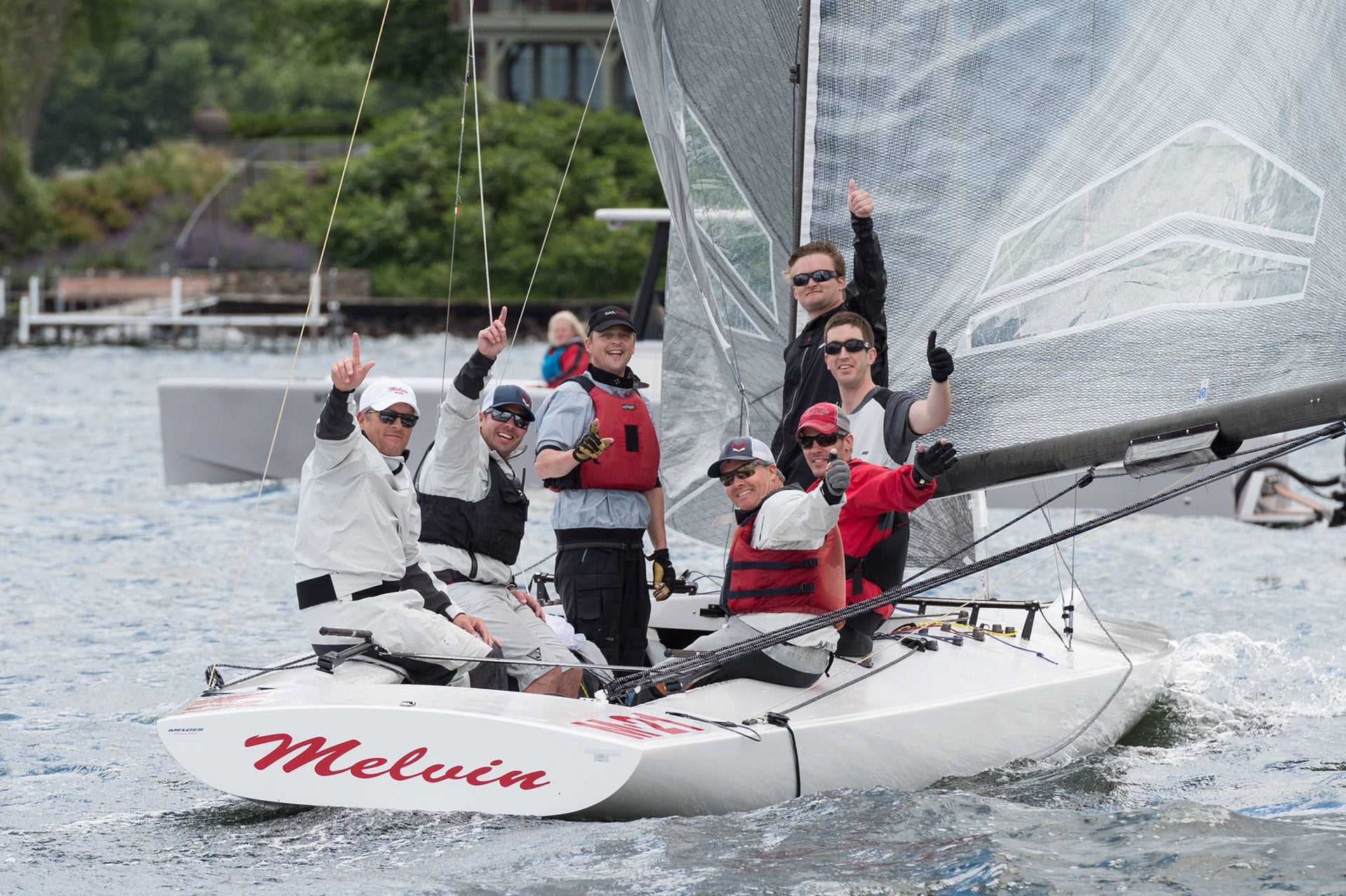 PAT HUGHES WINS THE A SCOW NATIONALS