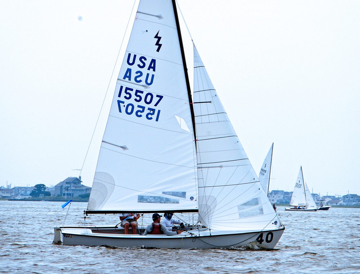 INTRODUCING THE NEW V17 RADIAL JIB FOR THE LIGHTNING CLASS