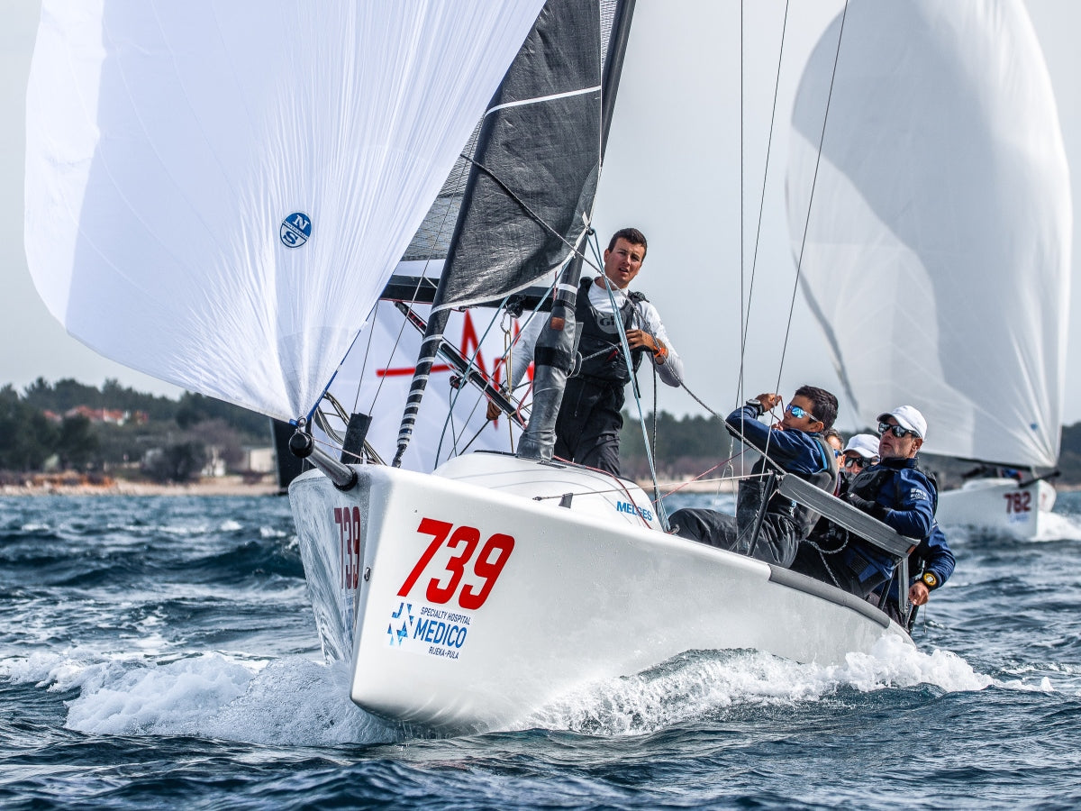 OVOG PUTA PANJIĆ I CRO-A-SAIL NA VRHU CRO MELGES 24 FLOTE