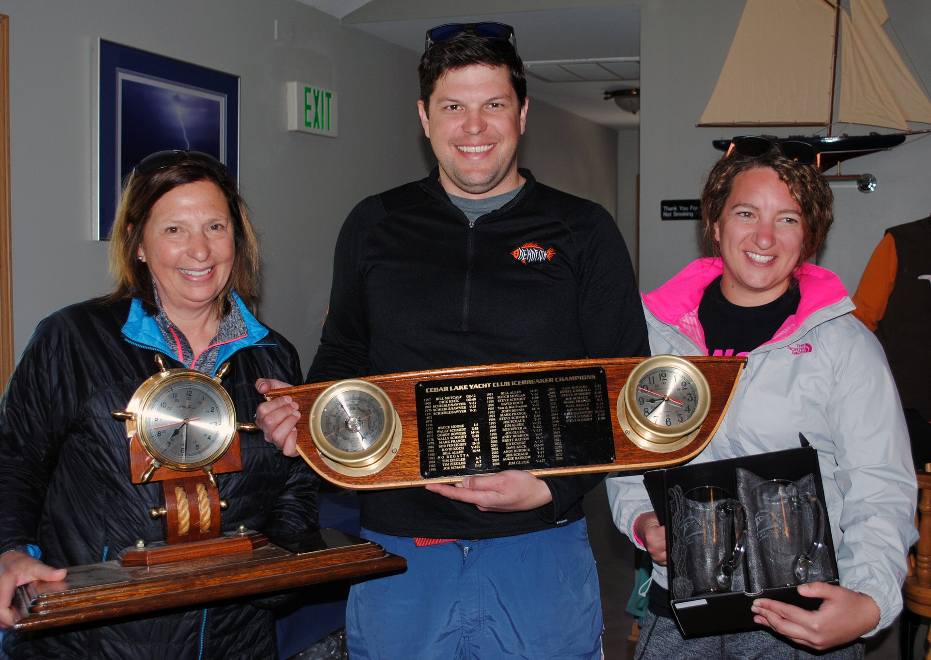MATT PRANGE WINS C SCOW ICEBREAKER