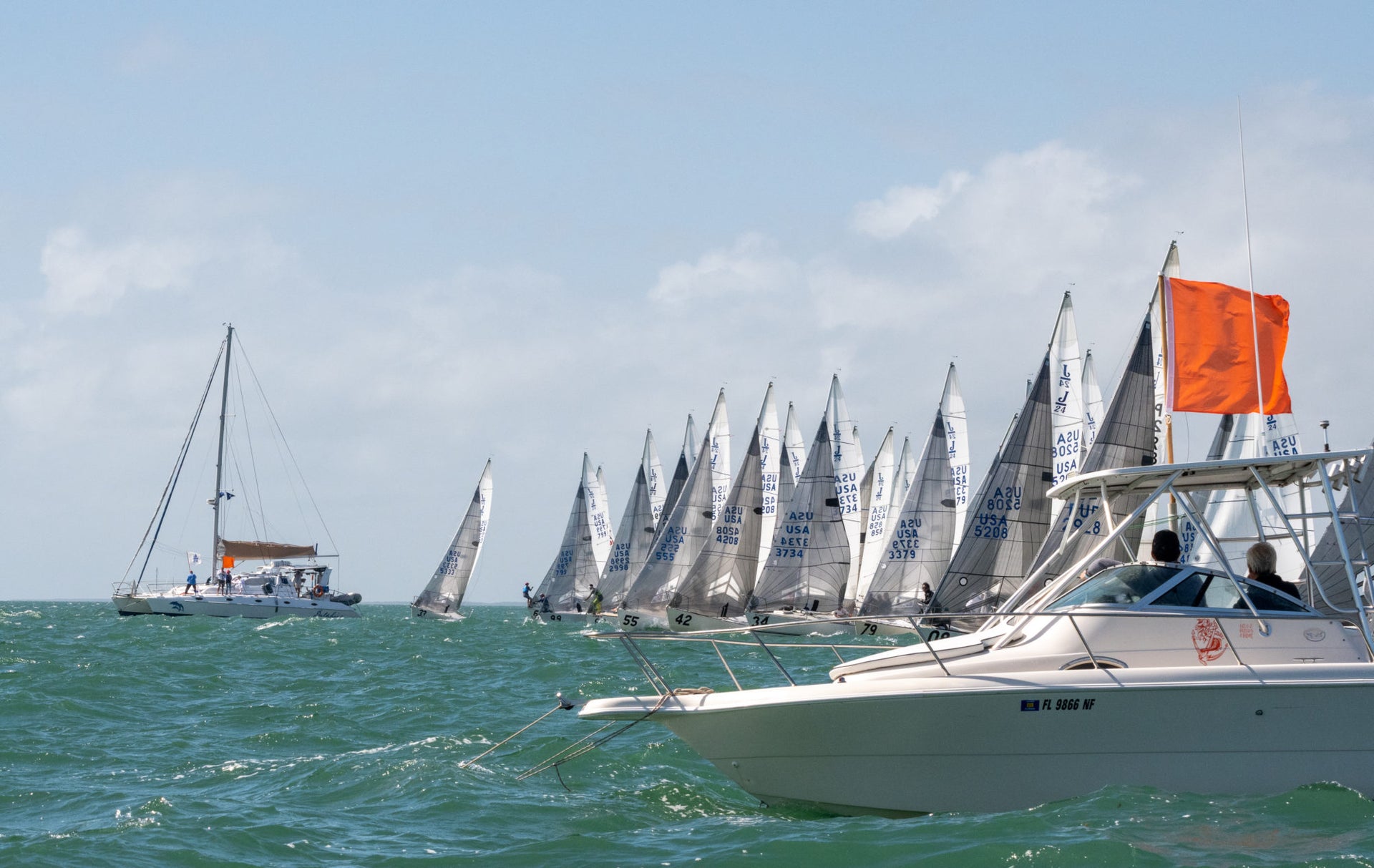 J24 Midwinters 2021, Miami FL, North Sails, Chris Howell