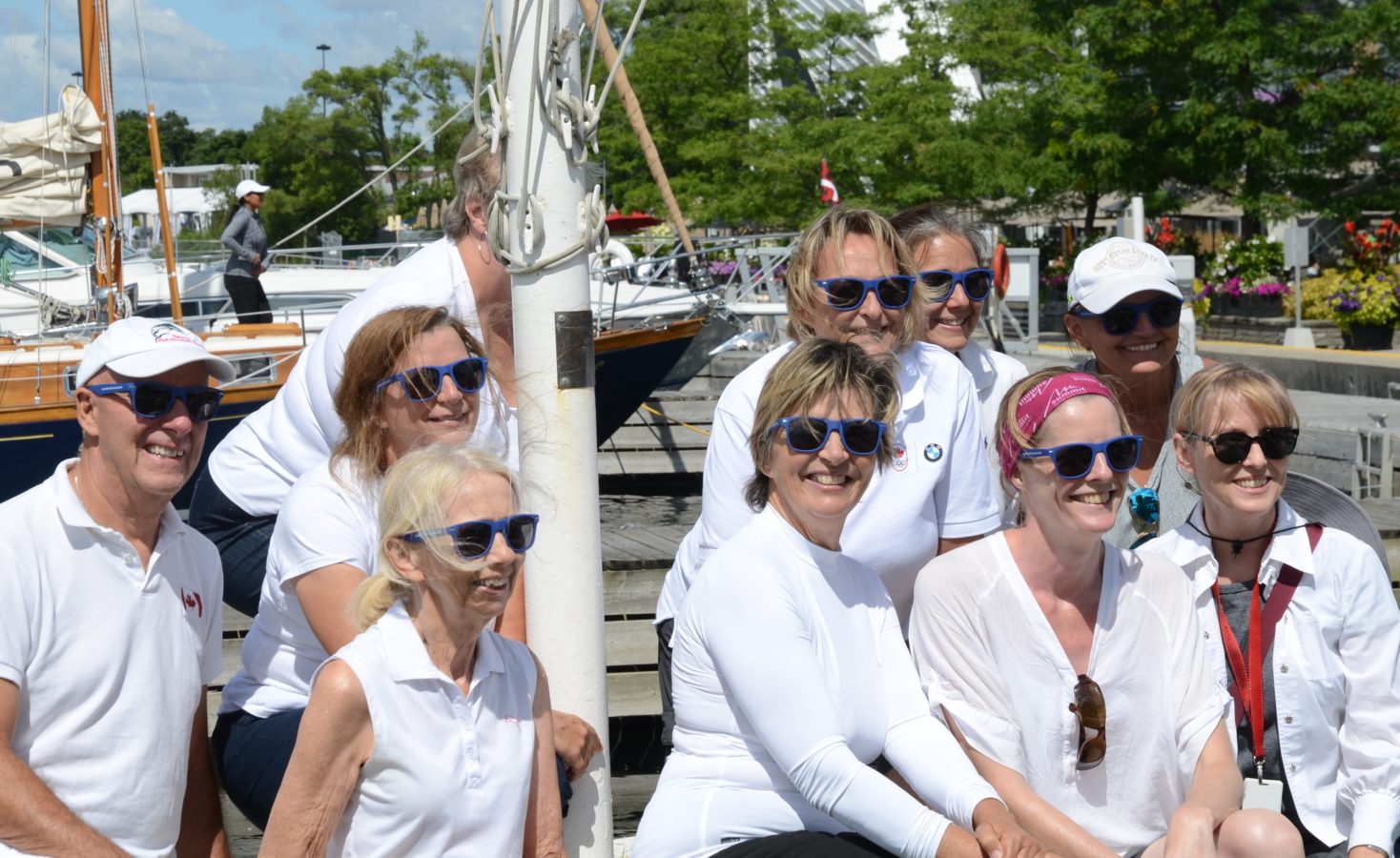 SUPPORTING GIRLS ON THE WATER