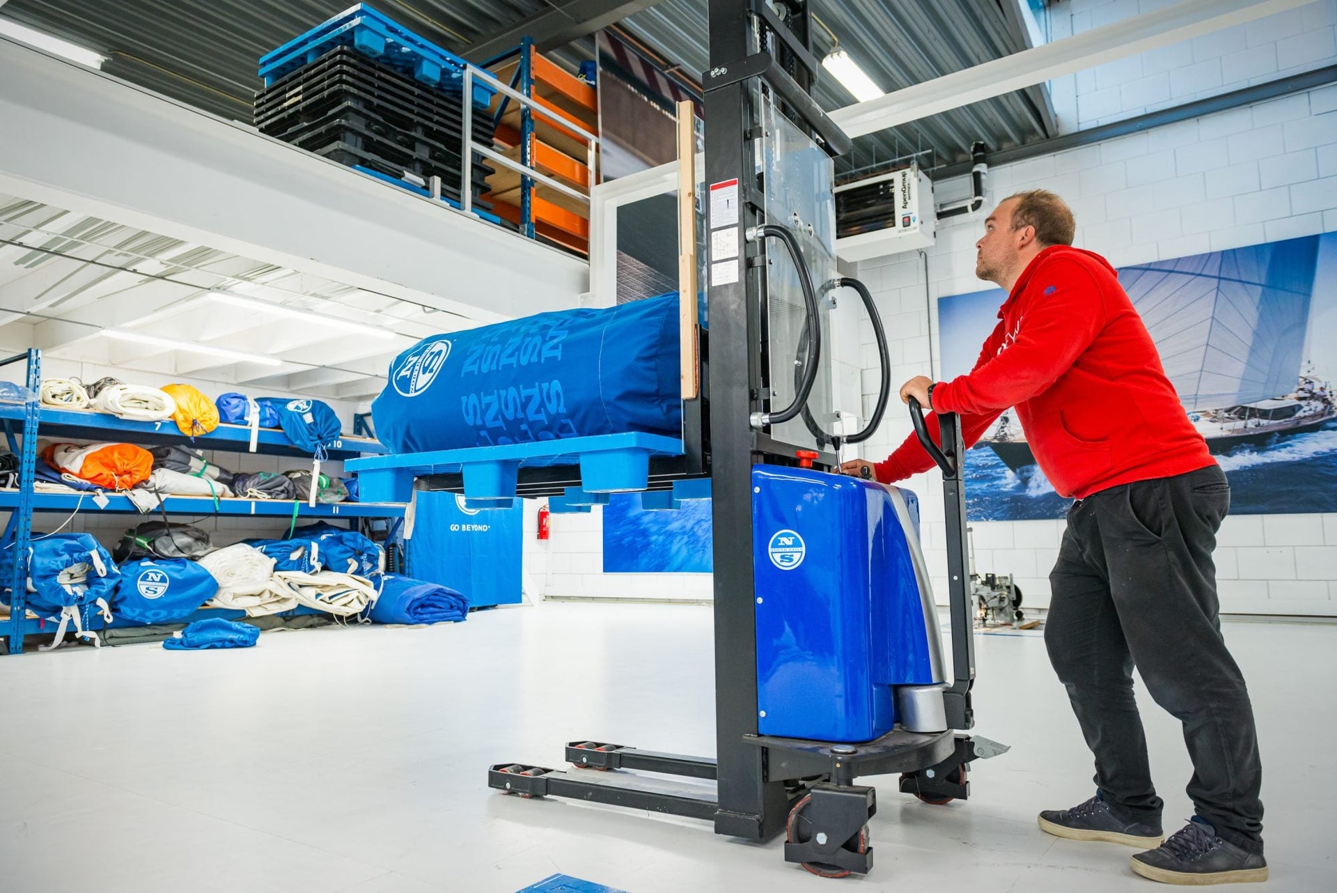 SAIL STORAGE SERVICE: ZEILEN OPSLAAN BIJ NORTH SAILS