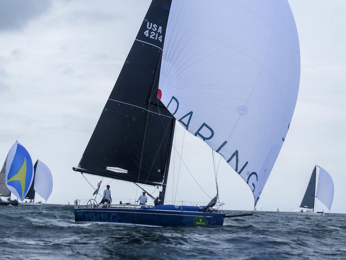 steering with weight downwind