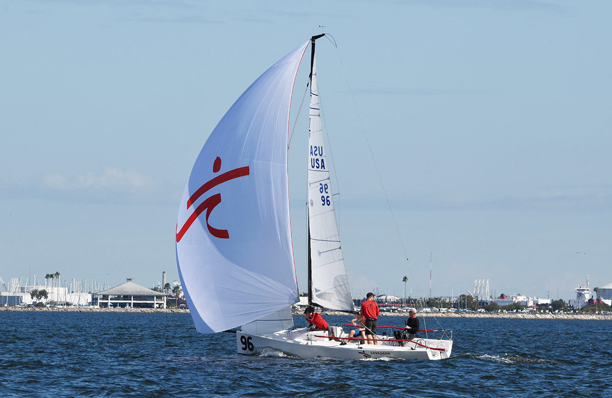 SAVASANA SHINES IN J/70 WINTER SERIES OPENER