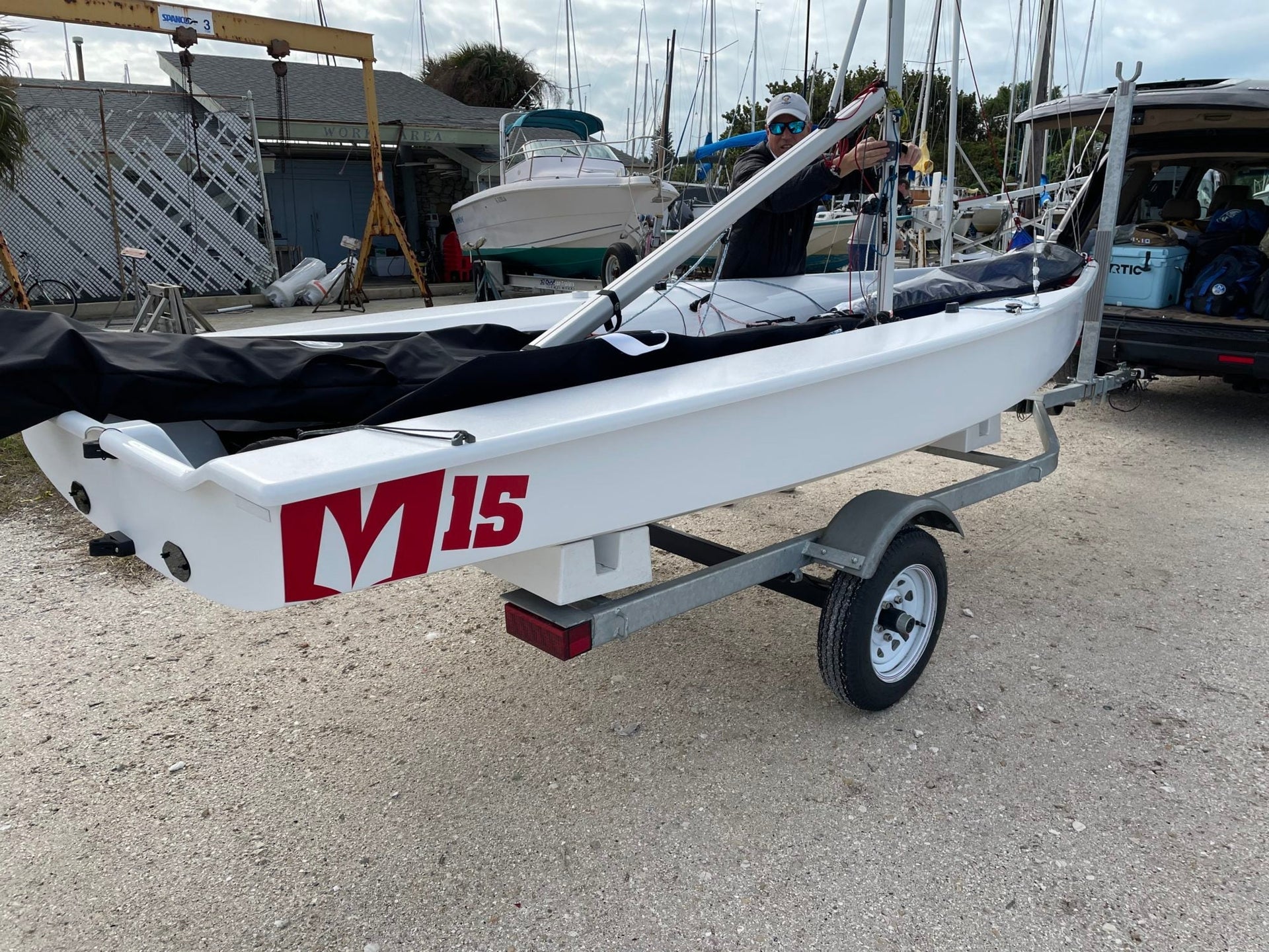 MELGES 15 WINTER SERIES PRE RACE SNAPSHOT