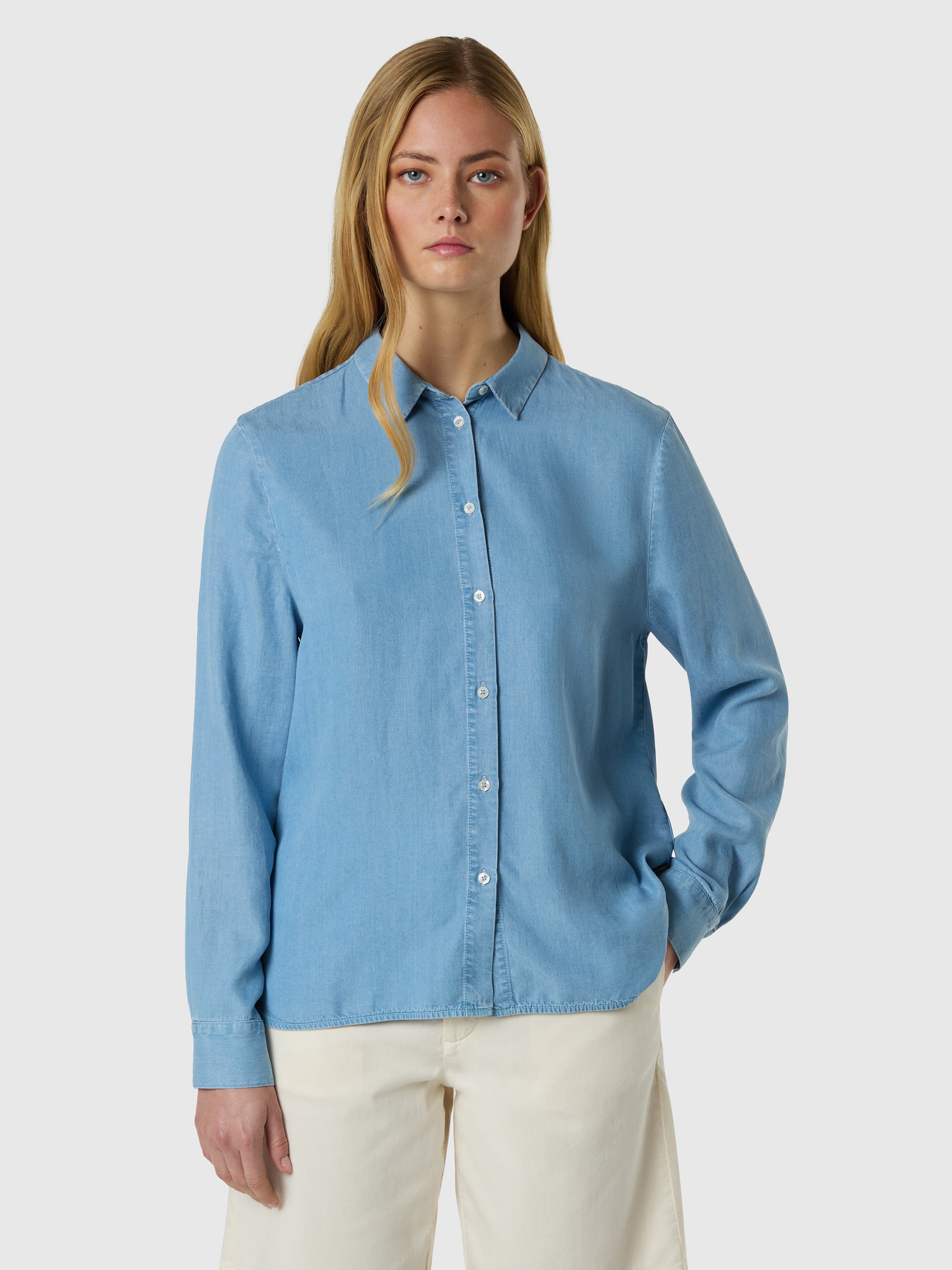 TENCEL™ shirt with embroidered logo | North Sails