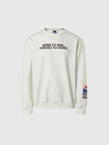 hover | Grey melange | crewneck-sweatshirt-492005