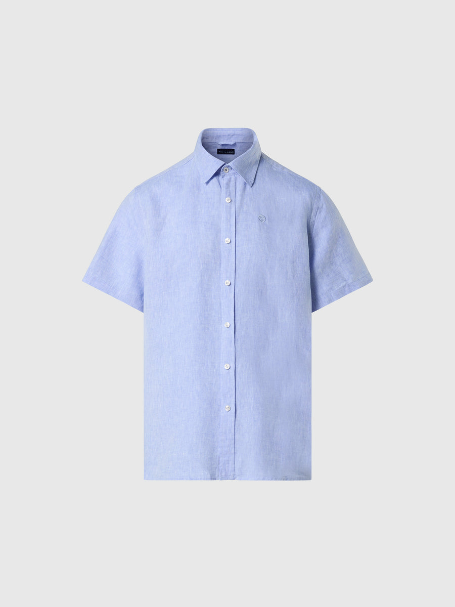 shirt-short-sleeve-spread-collar-664370