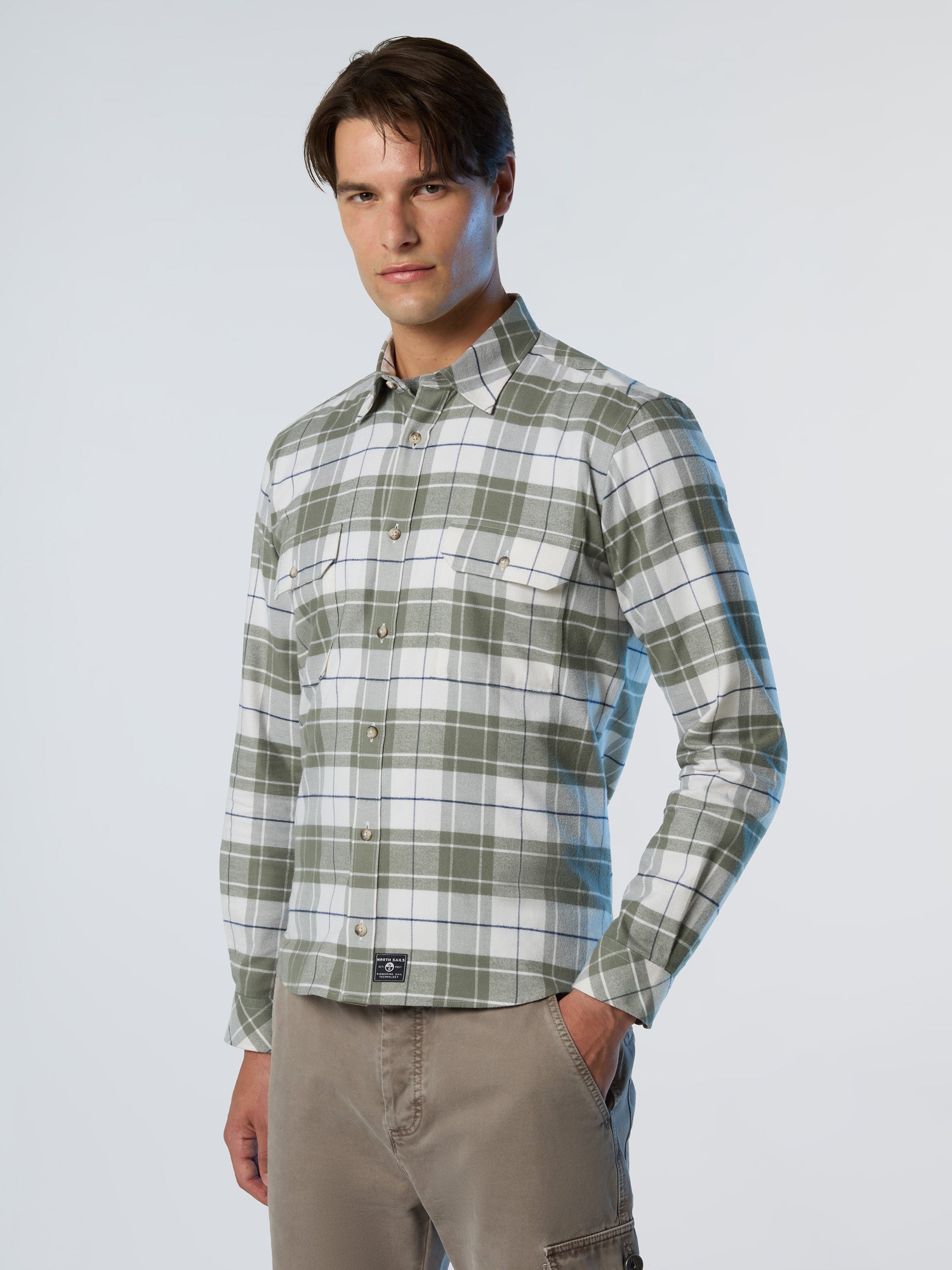 Checked flannel shirt | North Sails