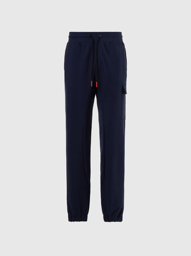 hover | Navy blue | sweatpants-long-trouser-interlock-673061