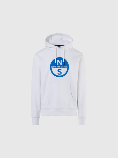 hover | White | basic-hooded-sweatshirt-wlogo-691223