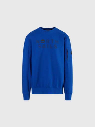 hover | Surf blue | crewneck-sweatshirt-interlock-691229