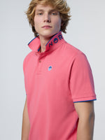 polo-short-sleeve-collar-wstriped-in-contrast-692452