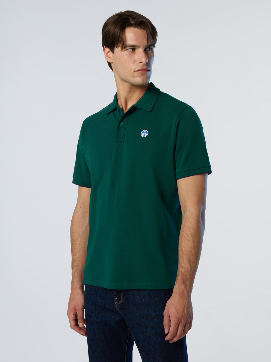 polo-short-sleeve-collar-wstriped-in-contrast-692452-3