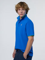 polo-short-sleeve-collar-wstriped-in-contrast-692452