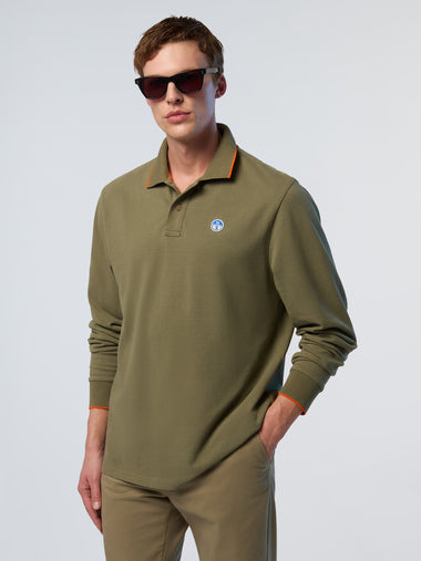 2 | Deep green | basic-polo-long-sleeve-692454