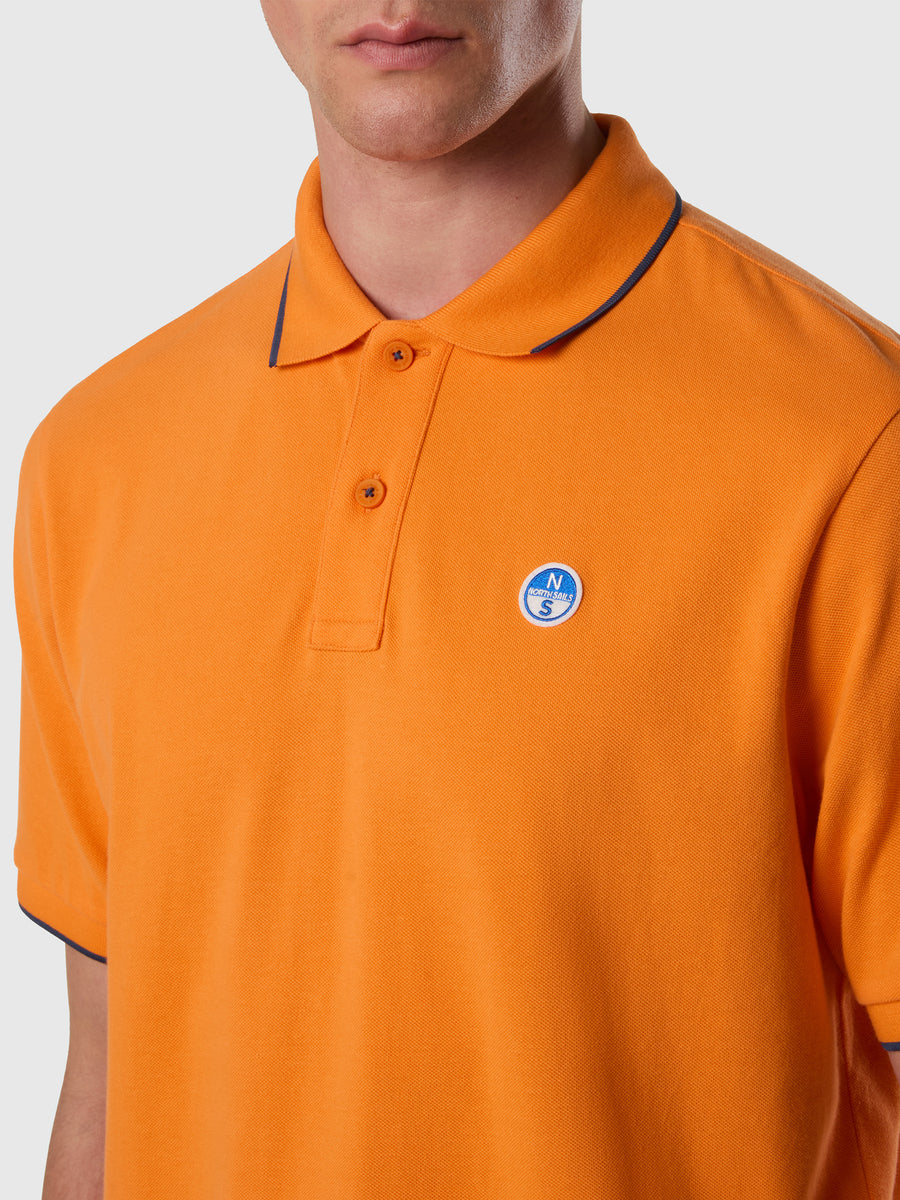polo-short-sleeve-collar-wstriped-in-contrast-692464