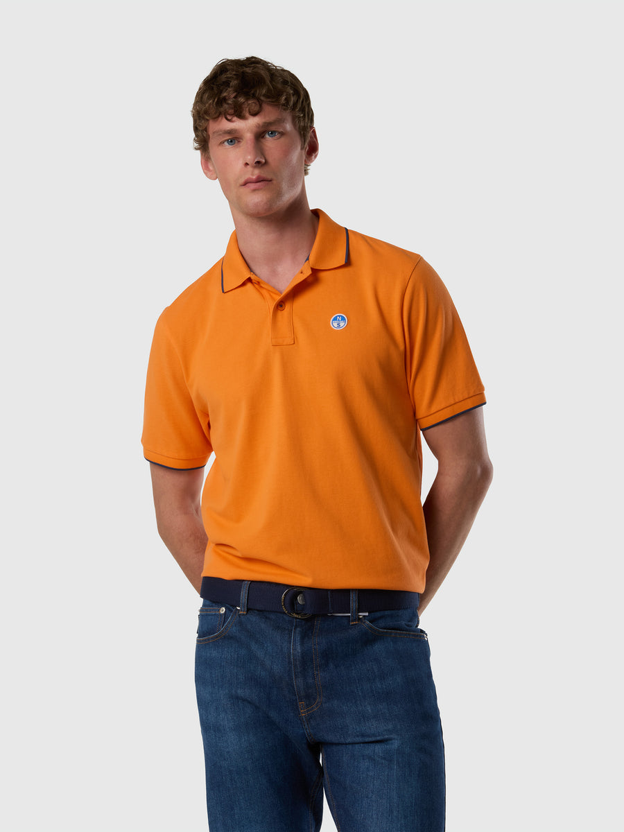 polo-short-sleeve-collar-wstriped-in-contrast-692464