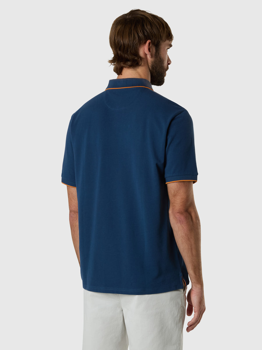 polo-short-sleeve-collar-wstriped-in-contrast-692464