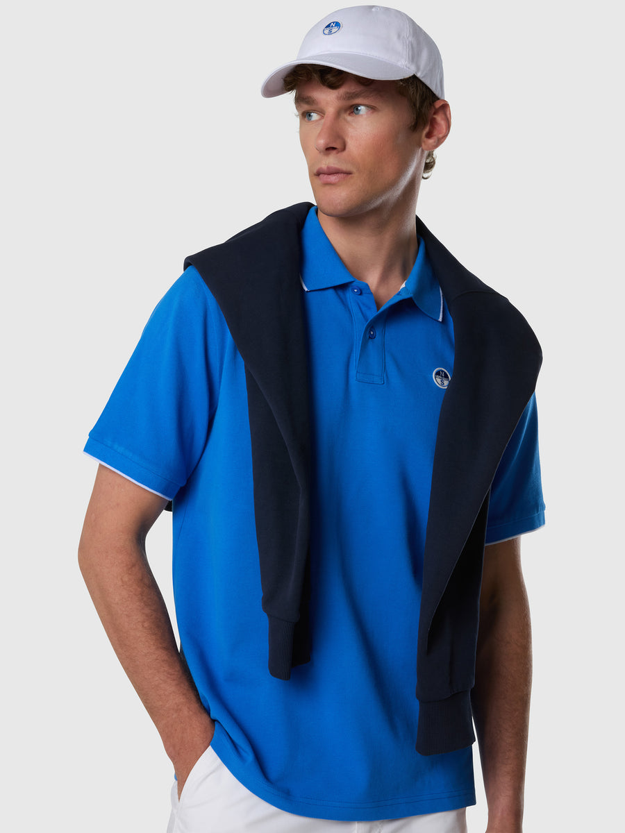 polo-short-sleeve-collar-wstriped-in-contrast-692464
