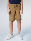 1 | Deck brown | chino-shorts-trouser-wielastic-waist-775400