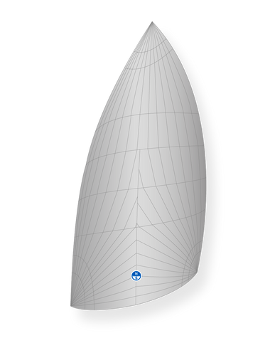 North Sails A1 Asymmetric Spinnaker NPL DOWNWIND Gray