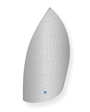 North Sails A1.5 Asymmetric Spinnaker NPL DOWNWIND Gray