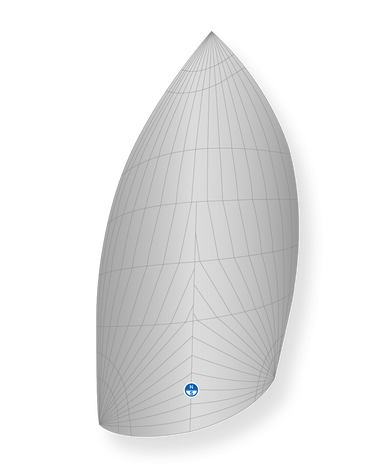 North Sails A2 Asymmetric Spinnaker NPL DOWNWIND Gray