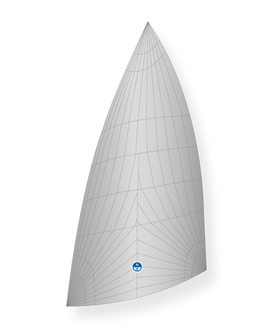 North Sails A3 Asymmetric Spinnaker NPL DOWNWIND Gray