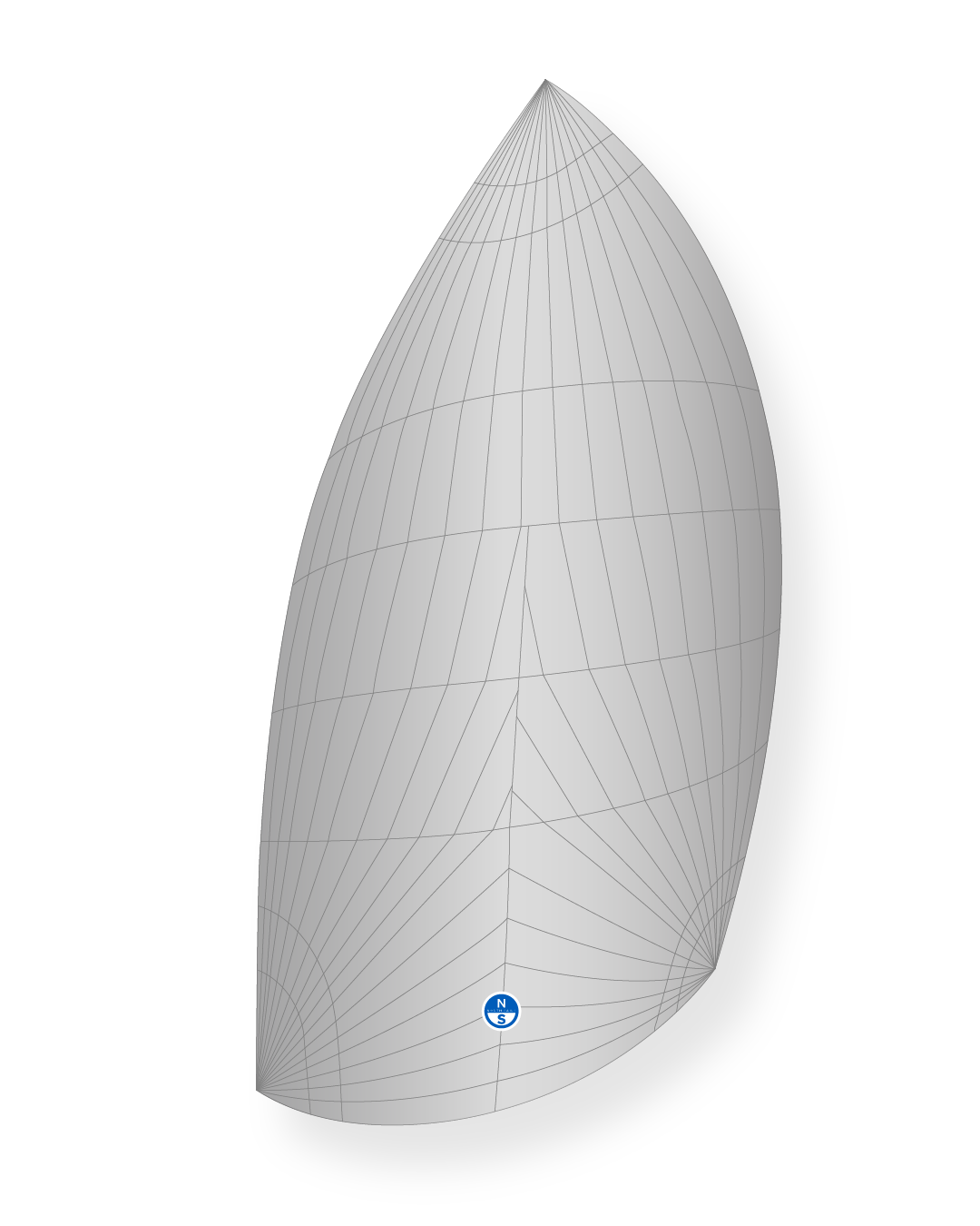 1 | NPL DOWNWIND / Gray | North Sails A4 Asymmetric Spinnaker NPL DOWNWIND Gray