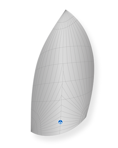 North Sails A4 Asymmetric Spinnaker NPL DOWNWIND Gray