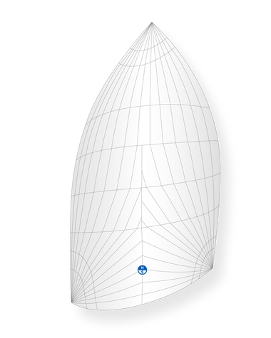 North Sails A4 Asymmetric Spinnaker NPL DOWNWIND Gray