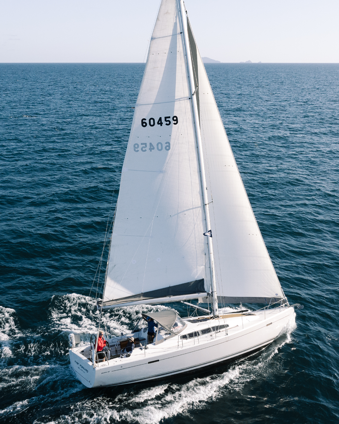 4 | 3Di OCEAN / White | North Sails Cruising Mainsail 3Di OCEAN White