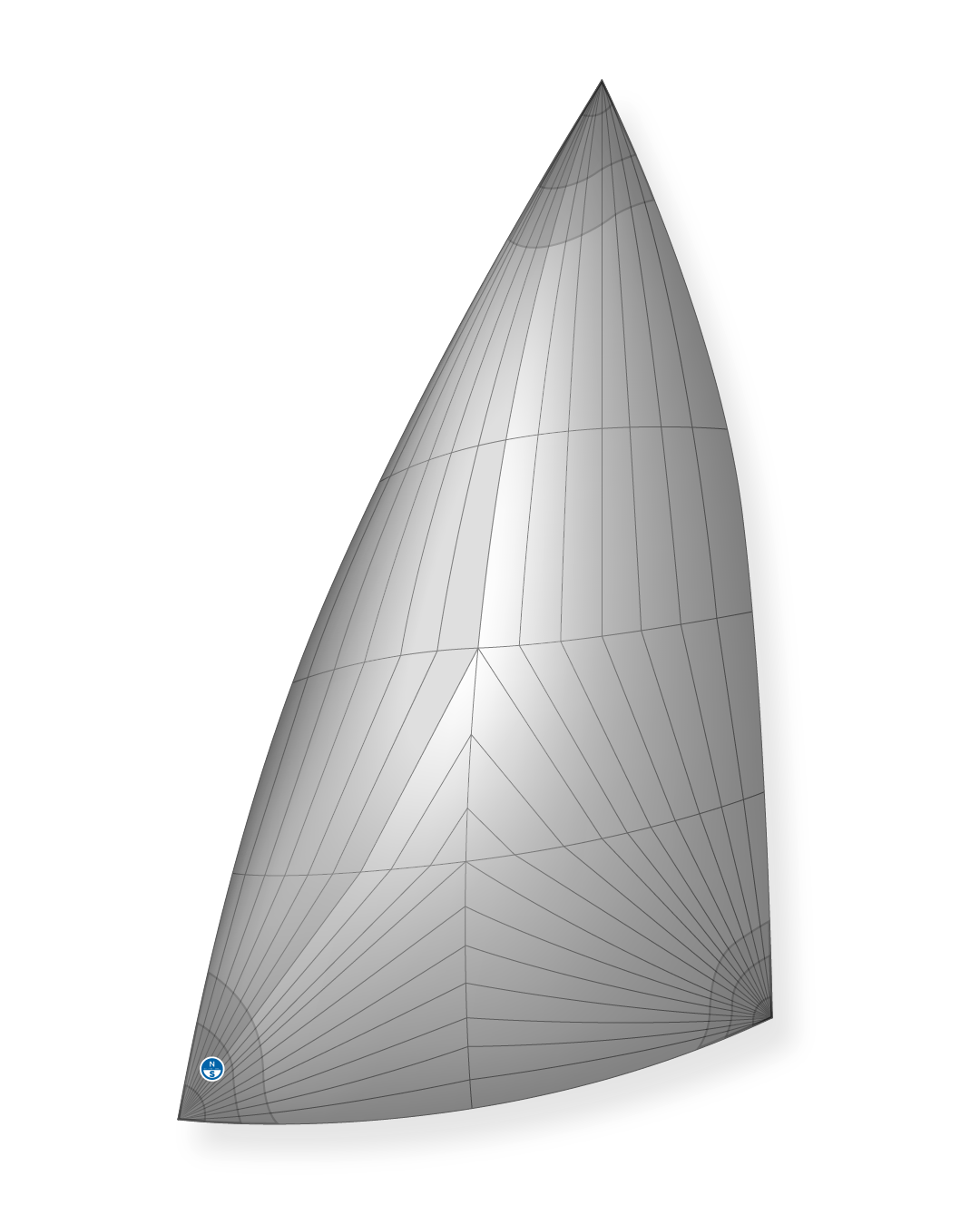 1 | NPL DOWNWIND / Gray | North Sails Helix Furling Gennaker NPL DOWNWIND Gray