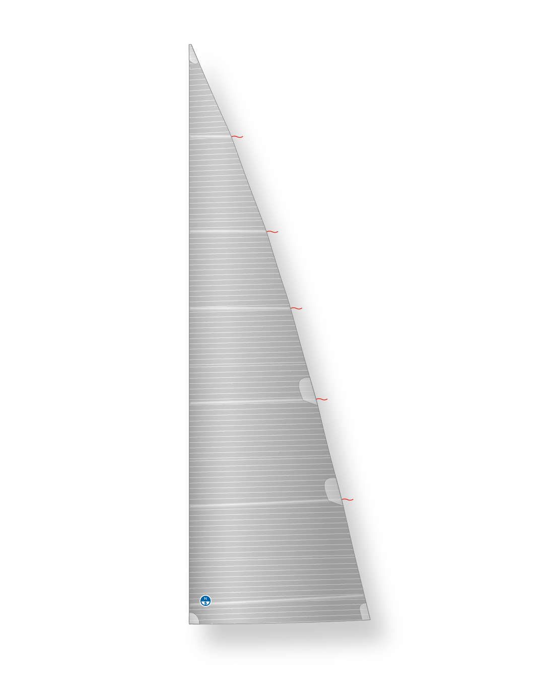 1 | 3Di ENDURANCE / White | North Sails In Boom Furling Mainsail 3Di ENDURANCE White