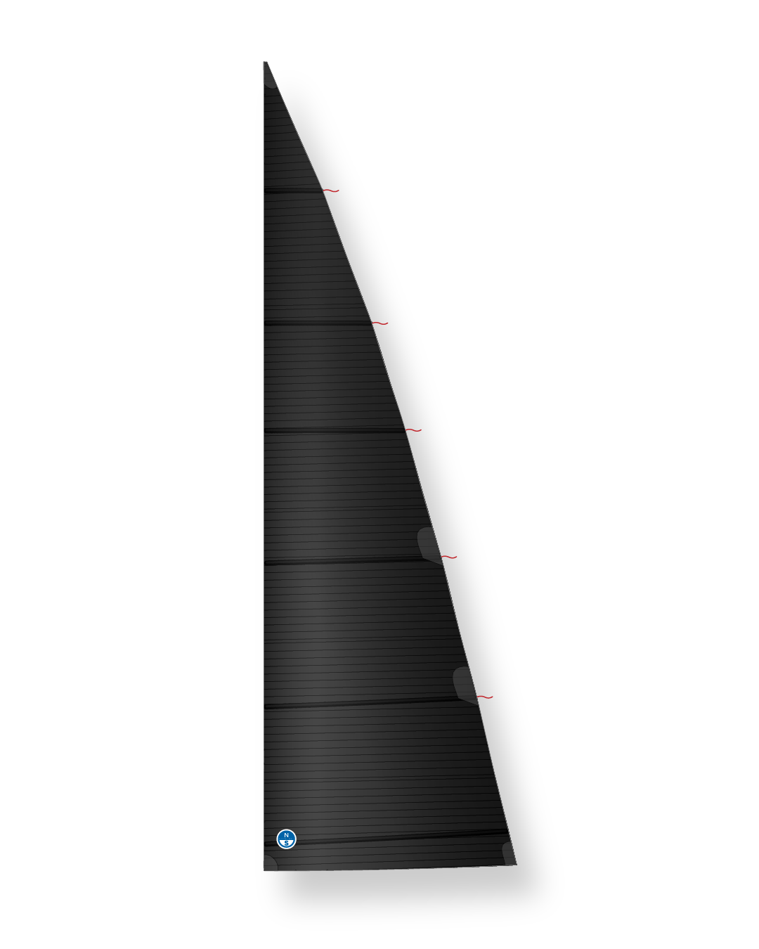 1 | 3Di SY / Black | North Sails In Boom Furling Mainsail 3Di SY Black