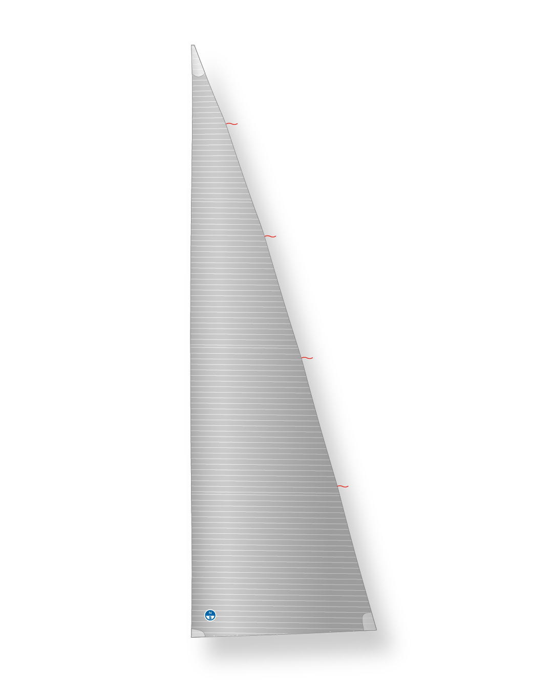 1 | 3Di ENDURANCE / White | North Sails In Mast Roller Furling Mainsail 3Di ENDURANCE White