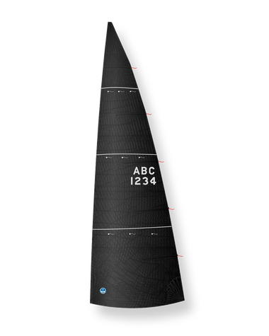 North Sails Racing Mainsail 3Di RAW 3Di Black