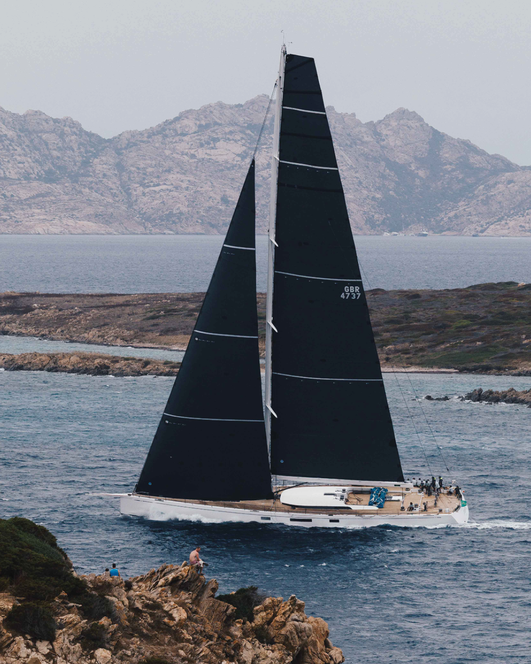 2 | 3Di RAW / Black | North Sails Square Top Racing Mainsail 3Di RAW Black