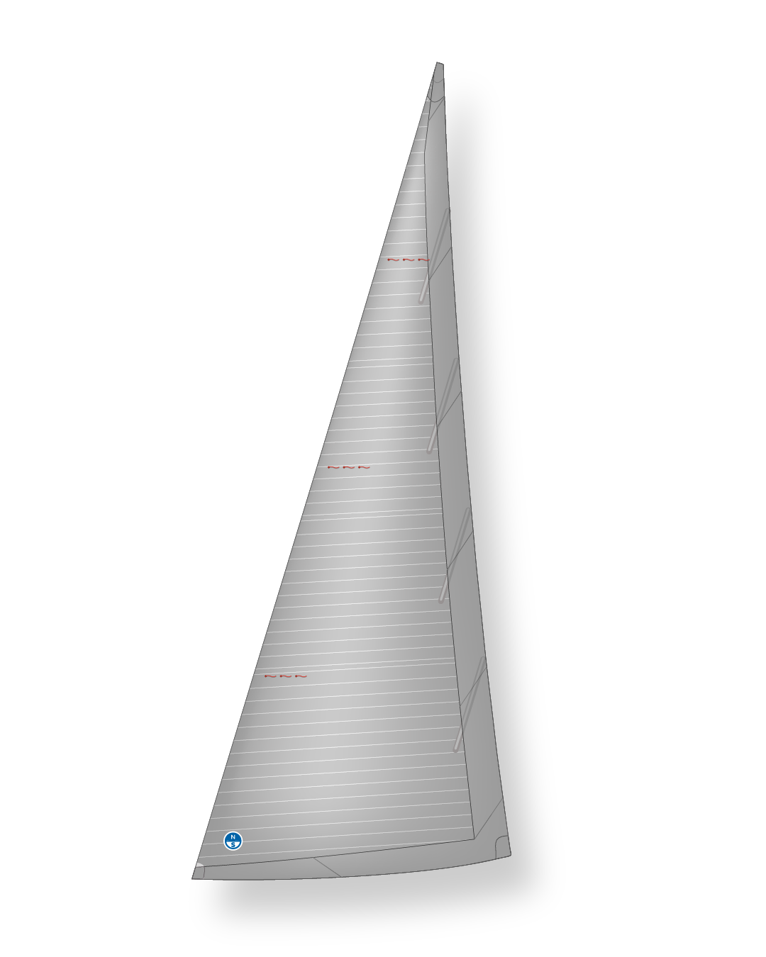 1 | 3Di ENDURANCE / White | North Sails Roller Furling Jib 3Di ENDURANCE White