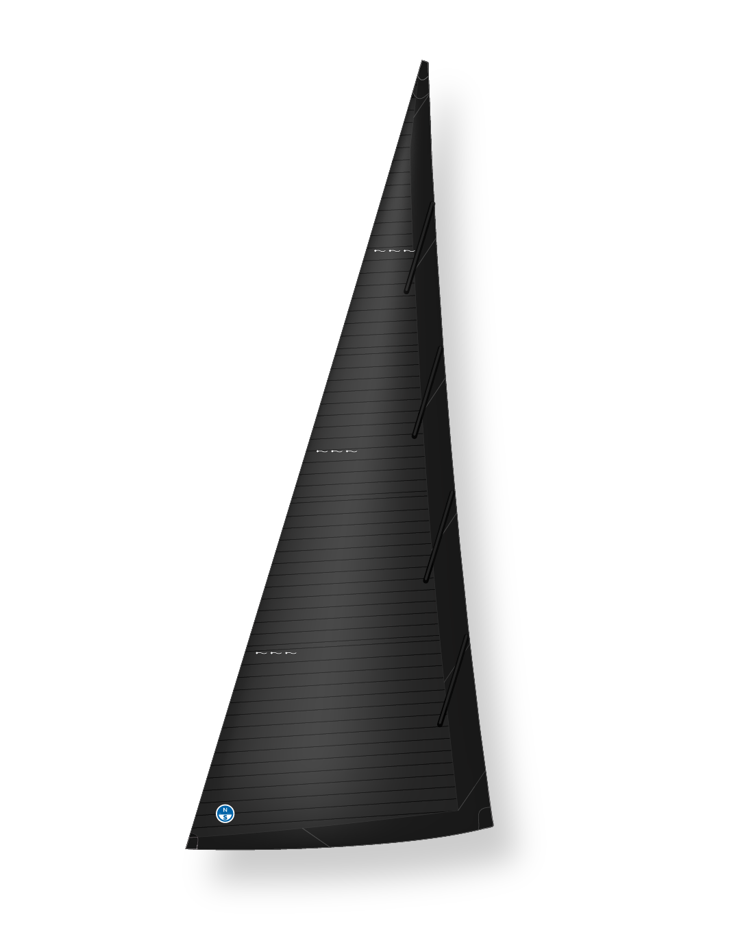 1 | 3Di SY / Black | North Sails Roller Furling Jib 3Di SY Black