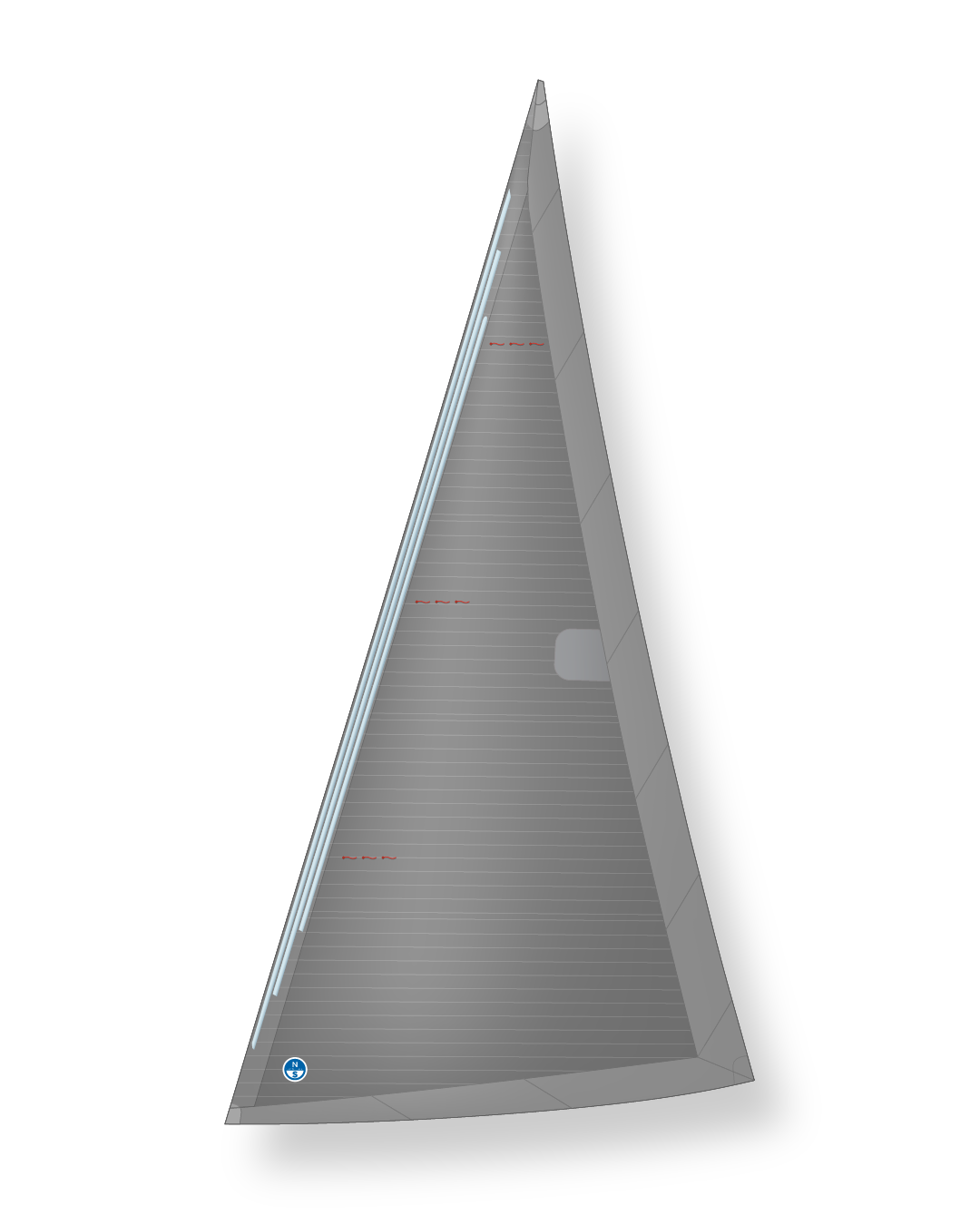 1 | 3Di OCEAN / Gray | North Sails Roller Furling Genoa 3Di OCEAN Gray