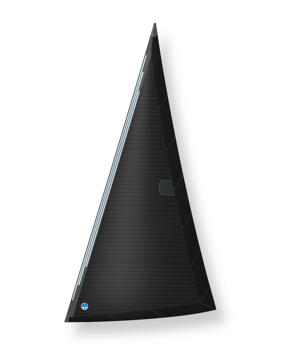 1 | 3Di SY / Black | North Sails Roller Furling Genoa 3Di SY Black