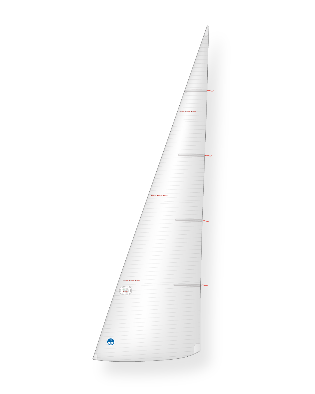 1 | 3Di SY / White | North Sails Superyacht Jib 3Di SY White