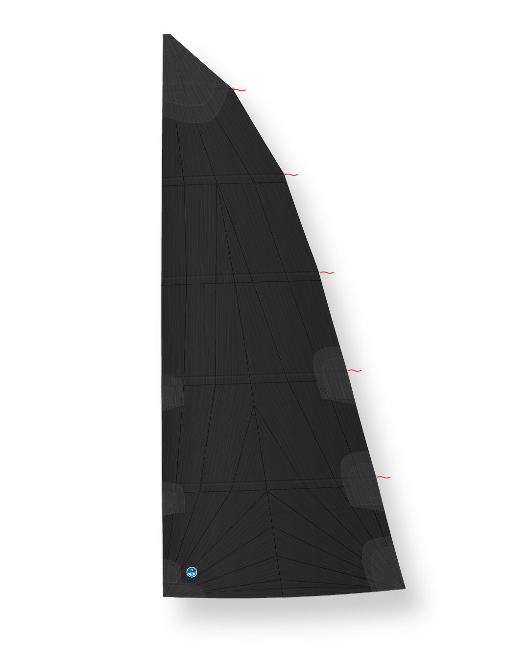 1 | NPL TOUR / Black | North Sails High Roach Mainsail NPL TOUR Black