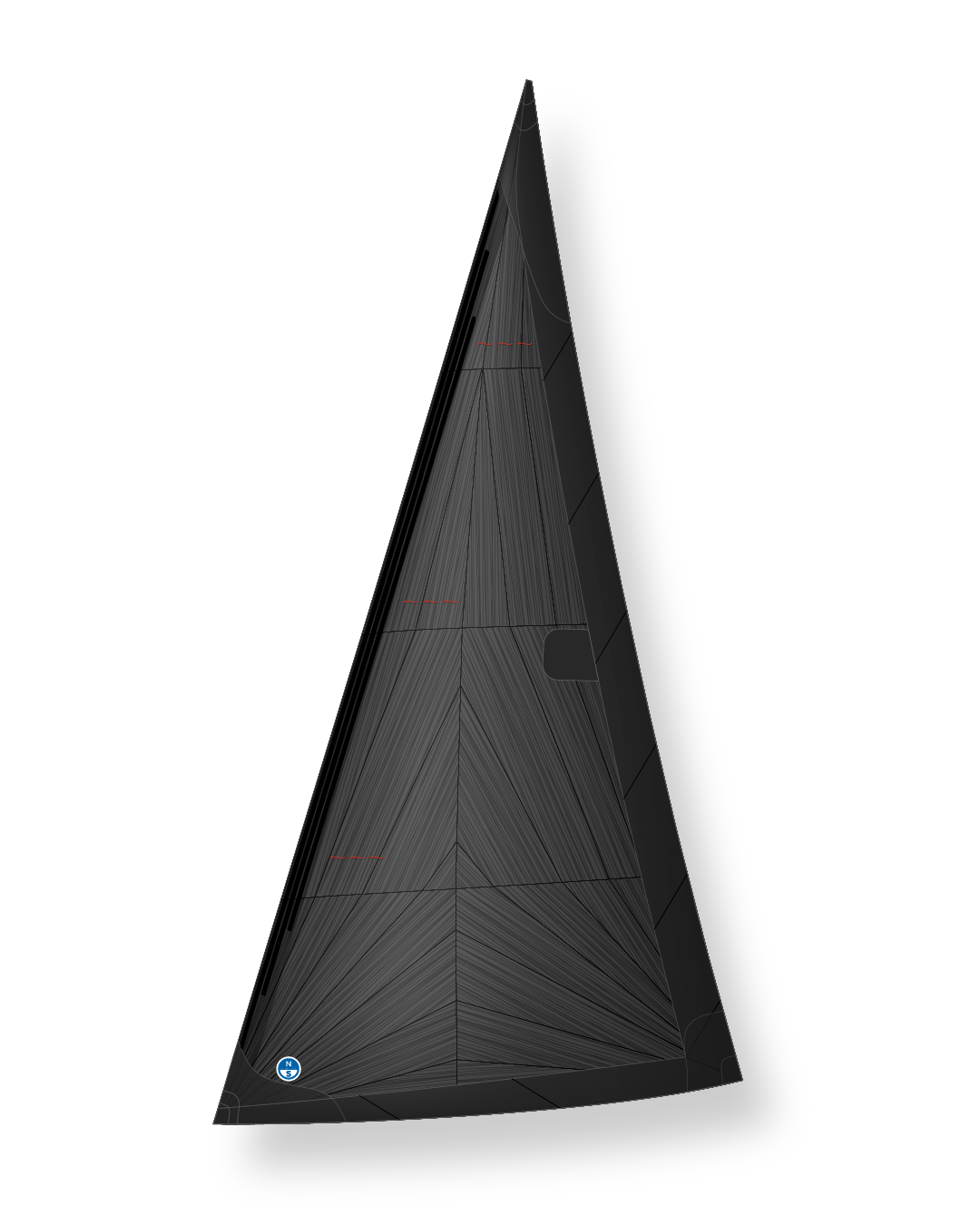 1 | NPL TOUR / Black | North Sails Roller Furling Genoa NPL TOUR Black