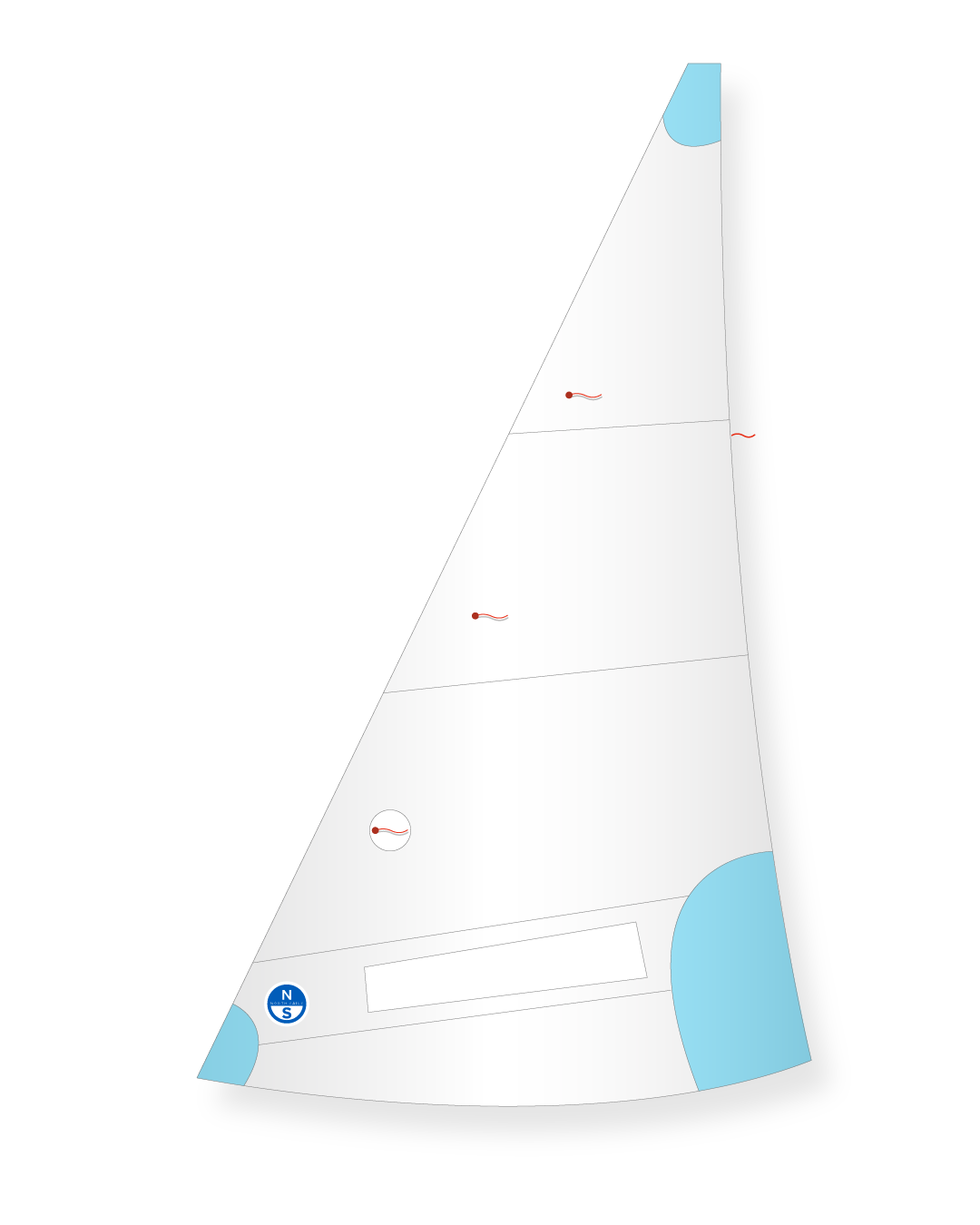 3 | Light Blue | North Sails Blue Ribbon Institutional Sails